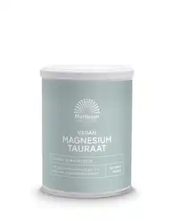 De Online Drogist Mattisson healthstyle mattisson vegan magnesium tauraat 250gr aanbieding