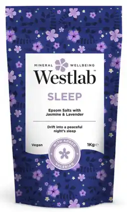De Online Drogist Westlab sleep bathing salts 1000gr aanbieding