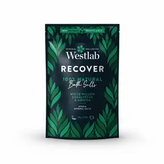 De Online Drogist Westlab recover bathing salts 1000gr aanbieding