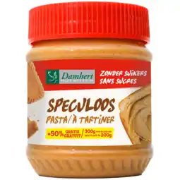 De Online Drogist Damhert speculoos pasta zonder suiker 220gr aanbieding