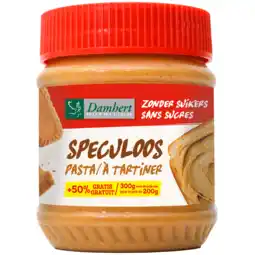 De Online Drogist Damhert speculoos pasta zonder suiker 220gr aanbieding