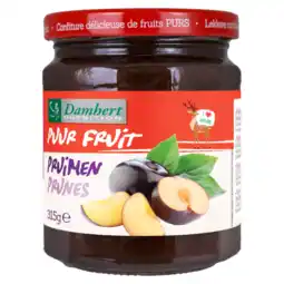 De Online Drogist Damhert puur fruit confituur pruimen 315gr aanbieding