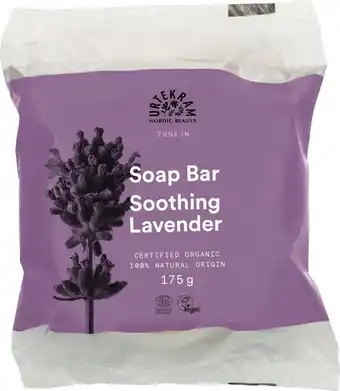 De Online Drogist Urtekram soothing lavender soap bar 175gr aanbieding