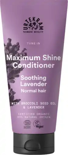 De Online Drogist Urtekram soothing lavender maximum shine conditioner 180ml aanbieding