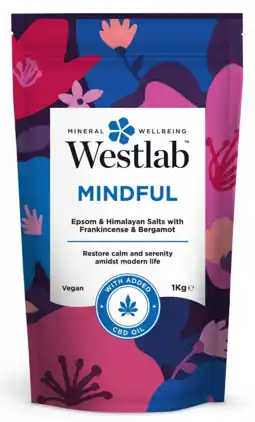 De Online Drogist Westlab mindful bathing salts 1000gr aanbieding