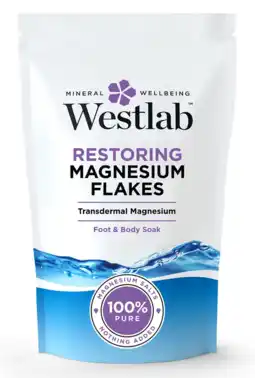 De Online Drogist Westlab magnesium flakes foot & body soak 1kg aanbieding