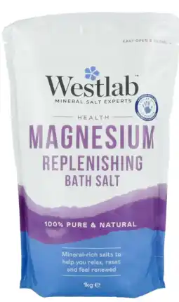 De Online Drogist Westlab magnesium flakes foot & body soak 1kg aanbieding