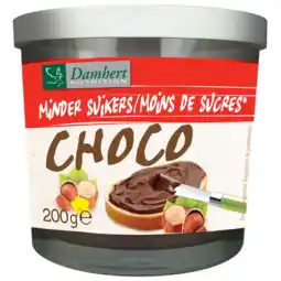 De Online Drogist Damhert minder suikers chocopasta 200gr aanbieding