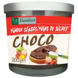 De Online Drogist Damhert minder suikers chocopasta 200gr aanbieding