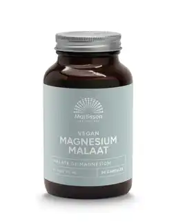 De Online Drogist Mattisson healthstyle vegan magnesium malaat 81mg capsules 90vcp aanbieding