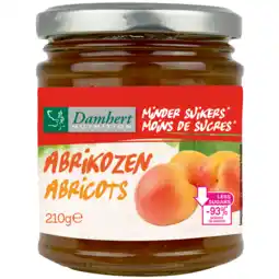 De Online Drogist Damhert low carb confituur abrikozen 210gr aanbieding