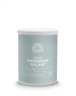 De Online Drogist Mattisson healthstyle vegan magnesium malaat 173mg poeder 200gr aanbieding