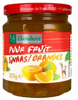 De Online Drogist Damhert puur fruit confituur sinaas 315gr aanbieding