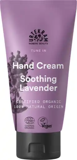De Online Drogist Urtekram soothing lavender hand cream 75ml aanbieding