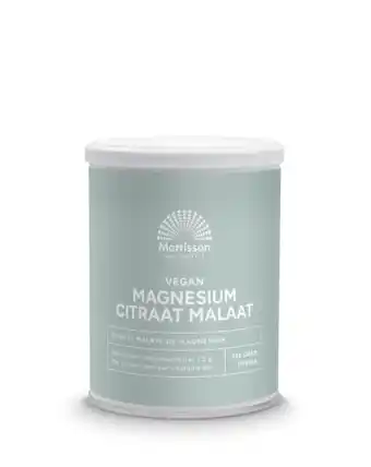 De Online Drogist Mattisson healthstyle vegan magnesium citraat malaat poeder 125gr aanbieding