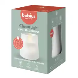 De Online Drogist Bolsius clean light refillable holder zero 1st aanbieding