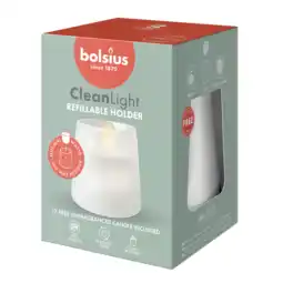 De Online Drogist Bolsius clean light refillable holder zero 1st aanbieding