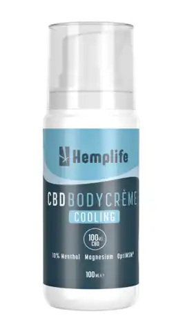 De Online Drogist Hemplife cbd + magnesium cooling bodycrème 100ml aanbieding