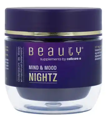 De Online Drogist Cellcare beauty supplements mind & mood nightz capsules 60cp aanbieding