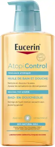 De Online Drogist Eucerin atopicontrol bad en doucheolie 400ml aanbieding