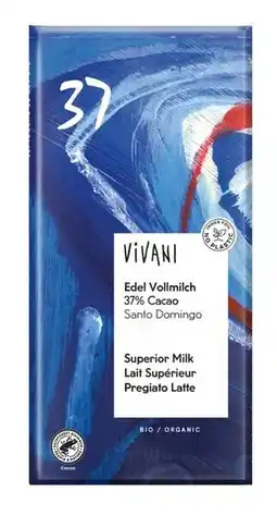 De Online Drogist Vivani superior milk 37% 100gr aanbieding