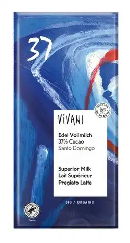 De Online Drogist Vivani superior milk 37% 100gr aanbieding