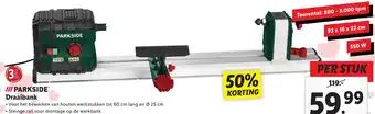 Lidl PARKSIDE Draaibank 550 W aanbieding