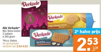 Albert Heijn Alle Verkade à 240 gram aanbieding