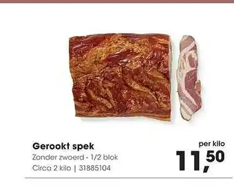 HANOS Gerookt Spek aanbieding