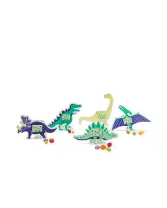 HEMA Hema traktatiezak jelly beans dino - 8 stuks aanbieding