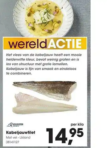 HANOS Kabeljauwfilet aanbieding