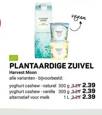 Ekoplaza Plantaardige Zuivel Harvest Moon aanbieding