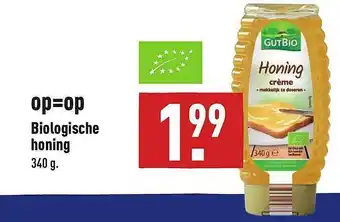 ALDI Biologische Honing 340g aanbieding