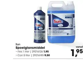 HANOS Sun Spoelglansmiddel aanbieding