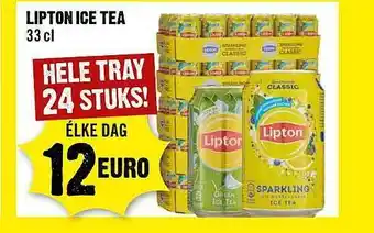 Dirck 3 Lipton Ice Tea 33 Cl aanbieding