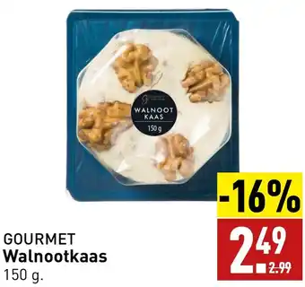 ALDI GOURMET Walnootkaas 150 g aanbieding