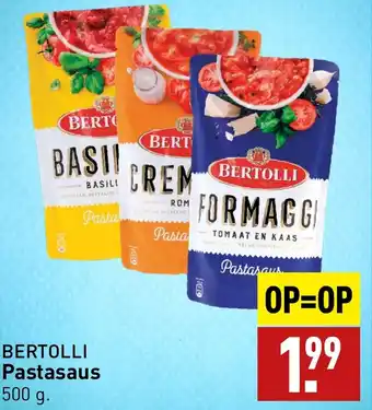 ALDI BERTOLLI Pastasaus 500 g aanbieding