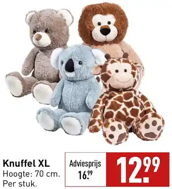 ALDI Knuffel XL aanbieding