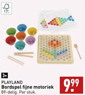 ALDI PLAYLAND Bordspel fijne motoriek aanbieding