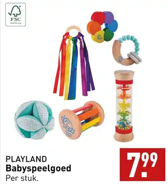 ALDI PLAYLAND Babyspeelgoed aanbieding