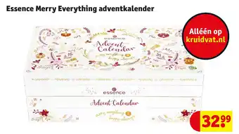 Kruidvat Essence Merry Everything adventkalender aanbieding