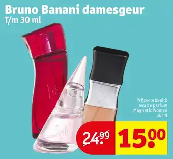 Kruidvat Bruno Banani damesgeur T/m 30 ml aanbieding