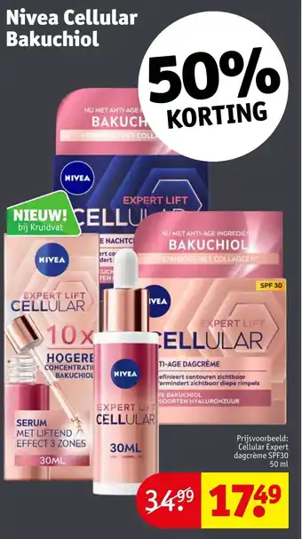 Kruidvat Nivea Cellular Bakuchiol aanbieding