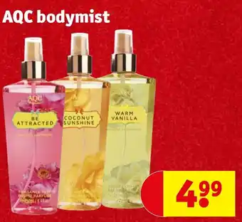 Kruidvat AQC bodymist aanbieding