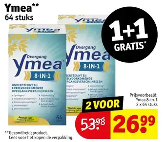 Kruidvat Ymea 64 stuks aanbieding