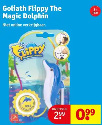 Kruidvat Goliath Flippy The Magic Dolphin aanbieding