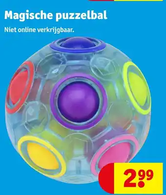 Kruidvat Magische puzzelbal aanbieding