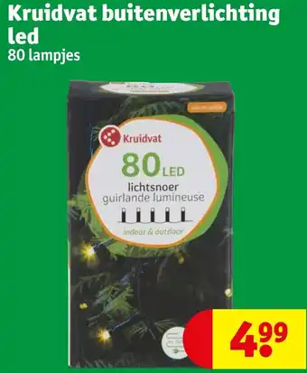 Kruidvat Kruidvat buitenverlichting led aanbieding