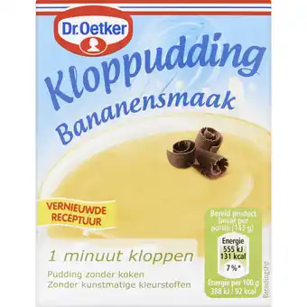 Albert Heijn Dr. oetker kloppudding banaan aanbieding