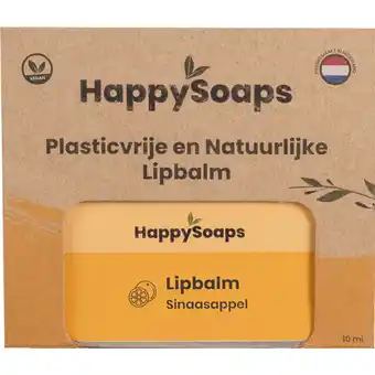 Albert Heijn Happysoaps lipbalm sinaasappel aanbieding